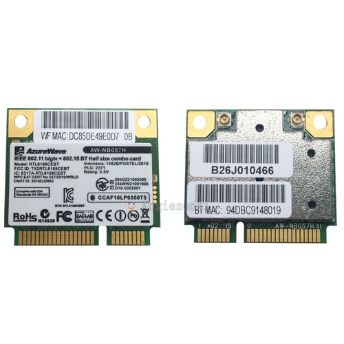 Scheda combinata wlan realtek - wlan,