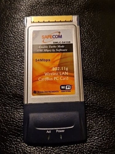 Scheda safecom 802 - safecom, 802.11g